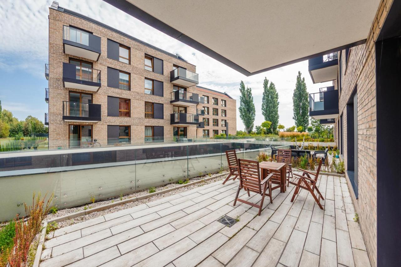 Apartamenty Sun & Snow Front Park Gdańsk Exteriör bild